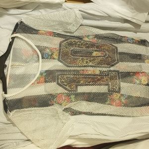 Jersey Style cover up tee shirt